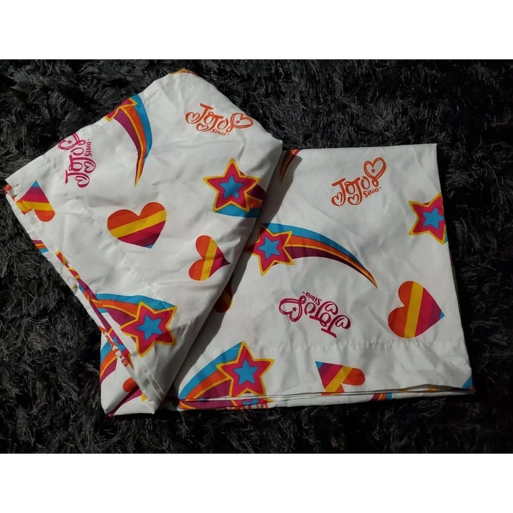 Jojo Siwa Youth Teen Colorful Twin Size Flat Sheet 65